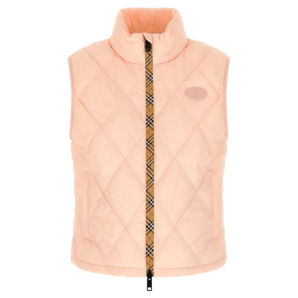 Burberry Multicolor Polyamide Sleeveless Women's Jacket